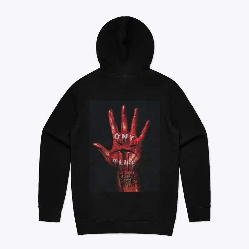 STICKY FINGAZ Mashkow Bloody Hand Hoodie