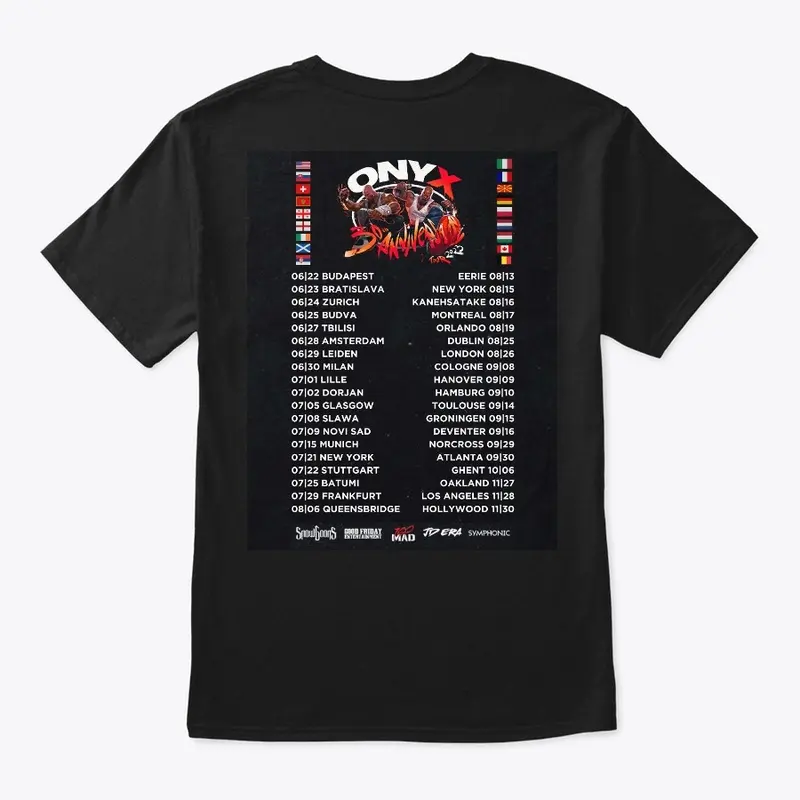 ONYX 30th Anniv World Tour 2023 T-Shirt