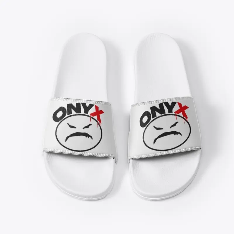 ONYX MADFACE WHITE SLIDES